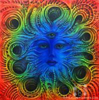 Psychedelic Art - Maya - Psychedelic Art - Acrylic Uv Paints